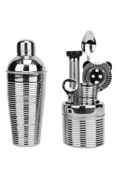French Home 7pc Stainless Steel Barware Set In Metallic