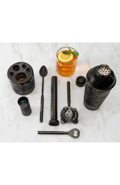 French Home 7-piece Cocktail Bar Set In Gray