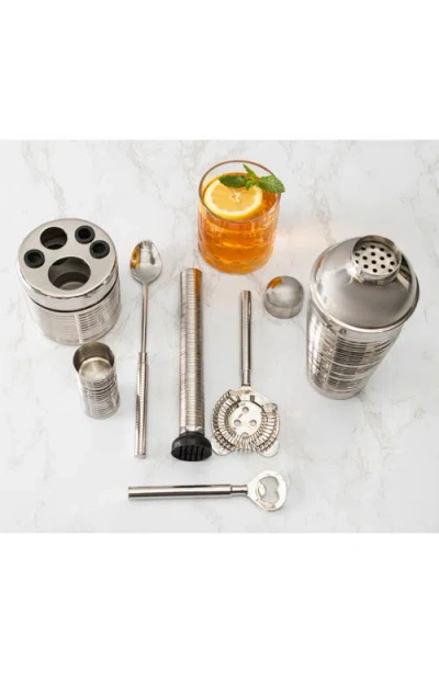 French Home 7pc Stainless Steel Barware Set In Metallic