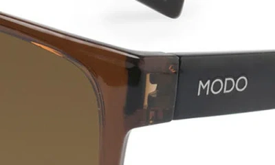 Modo Silverstone 57mm Square Sunglasses