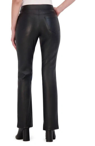 Ookie & Lala Faux Leather Bootcut Pants