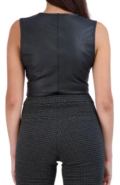 Ookie & Lala Faux Leather Bodysuit