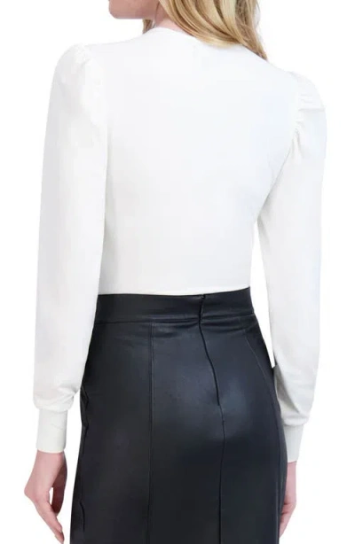Ookie & Lala Crewneck Bodysuit In White