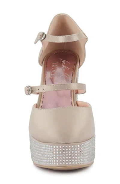 London Rag Rhinstone Embellished Platform Mary Jane Pump