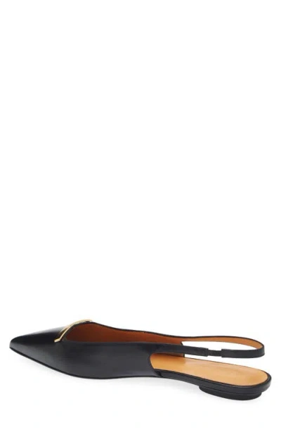 Tod's Barretta Pointed Toe Slingback Flat