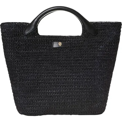Helen Kaminski Small Raffia Basket Tote