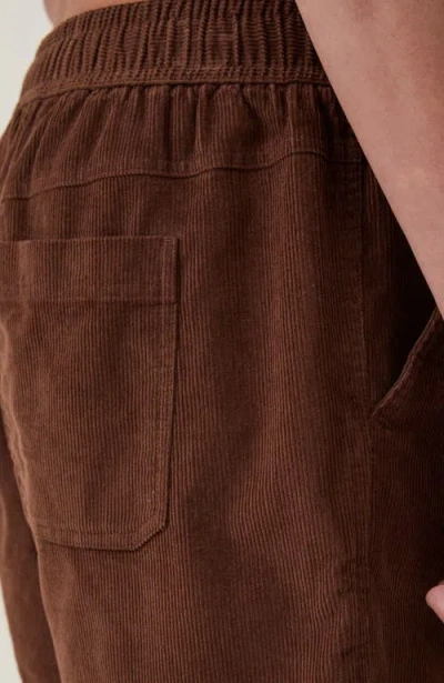 Cotton On Easy Cotton Blend Drawstring Shorts In Burgundy