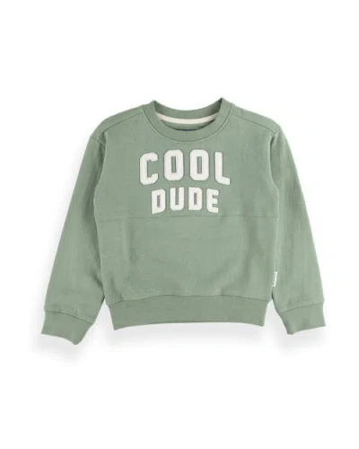 Sovereign Code Boys' Sandlot Crewneck Sweatshirt - Little Kid In Green