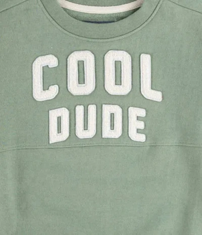 Sovereign Code Boys' Sandlot Crewneck Sweatshirt - Little Kid In Green