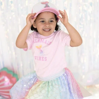Sweet Wink Mermaid Vibes Short Sleeve T-shirt In Pink