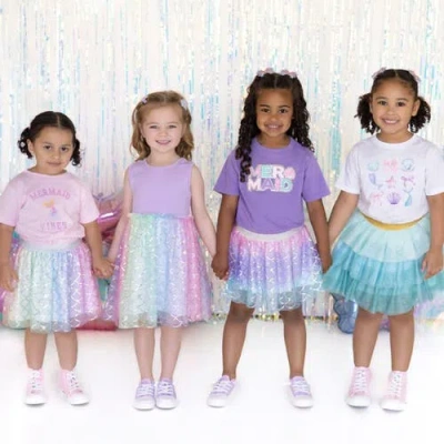 Sweet Wink Mermaid Vibes Short Sleeve T-shirt In Pink