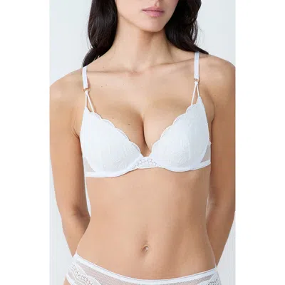 Etam Sun Kiss Classique Underwire Bra In White