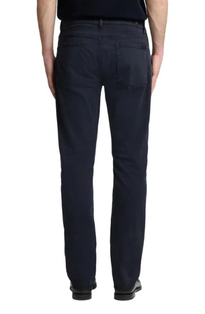 7 For All Mankind Austyn Straight Leg Jeans In Black