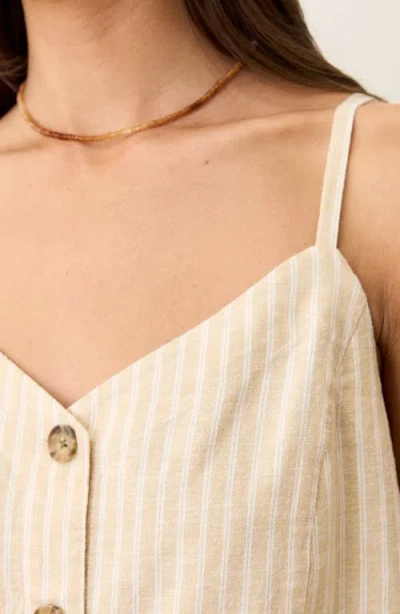 Marine Layer Celeste Camisole In Neutral