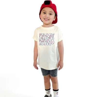 Sweet Wink Home Run Patch Short Sleeve T-shirt In Neutral