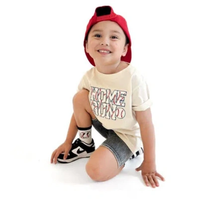 Sweet Wink Home Run Patch Short Sleeve T-shirt In Neutral