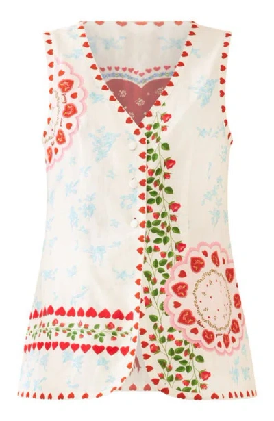 Eddy Alexa Top In White