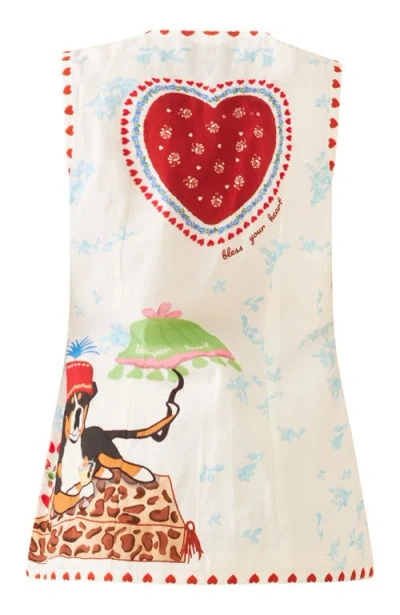 Eddy Alexa Top In White
