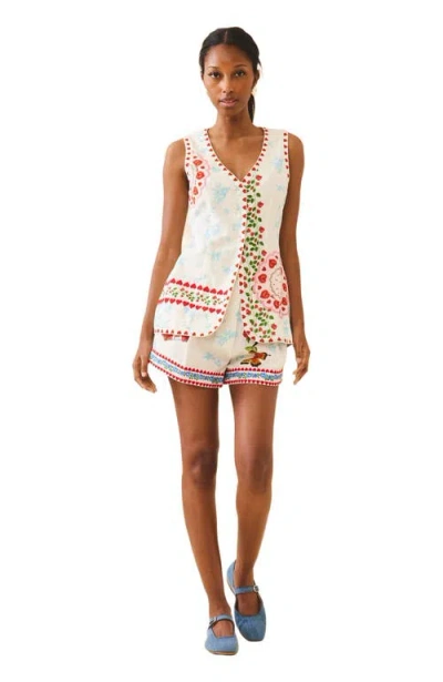 Eddy Alexa Top In White