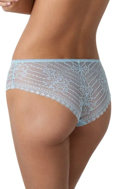 Etam Panama Lace Briefs In Blue