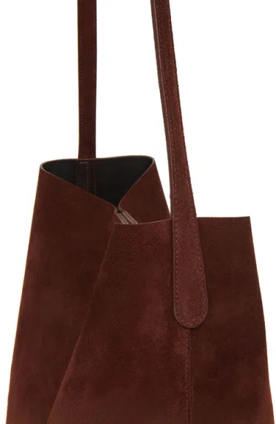 Mansur Gavriel Everyday Cabas Suede Hobo Bag