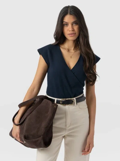 Saint + Sofia Rosa Wrap Top