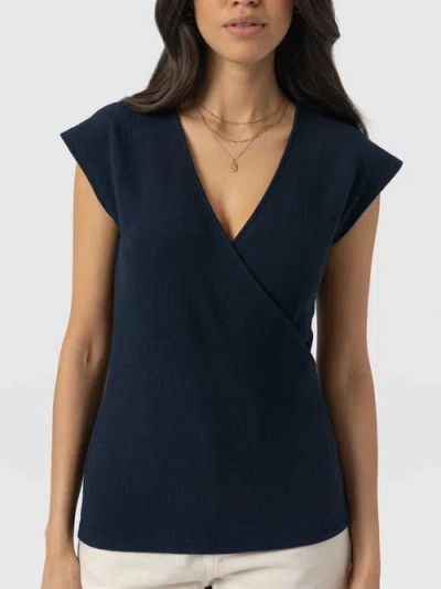 Saint + Sofia Rosa Wrap Top