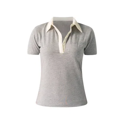 Enxhaline Women's Rena Polo In Grey Color
