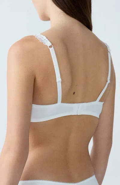 Etam Coeur Underwire Balconette Bra In White