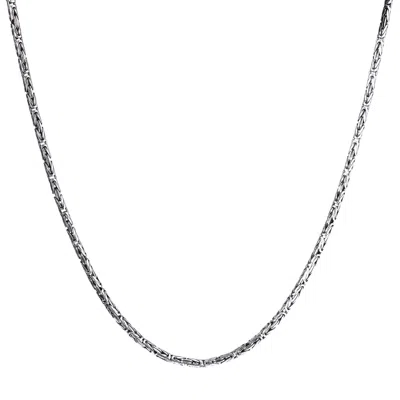 Assuwa Men's Silver Emperor Necklace