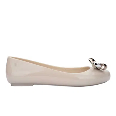 Melissa Women's Neutrals Sweet Love Glam Ballet Flats - Beige
