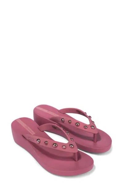 Ipanema Glam Platform Wedge Flip Flop