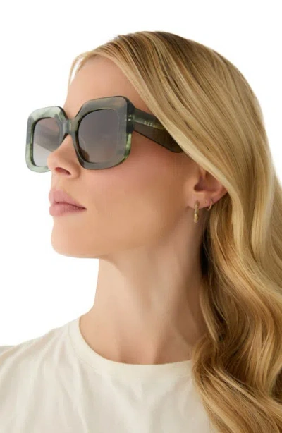 Diff Giada 52mm Polarized Square Sunglasses