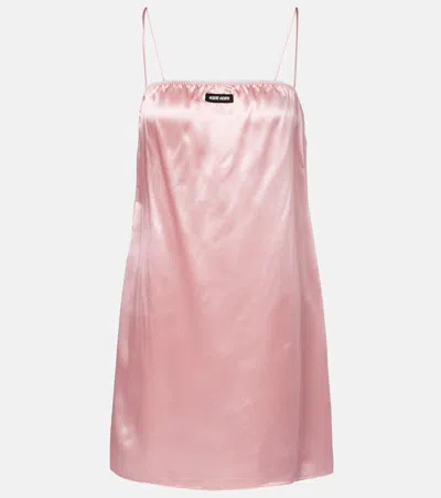 Miu Miu Satin Slip Dress