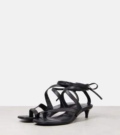 Khaite Aimee 35 Leather Sandals