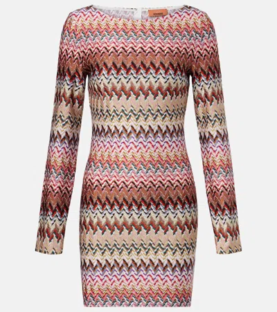 Missoni Zig Zag Lamé Minidress