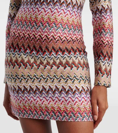 Missoni Zig Zag Lamé Minidress