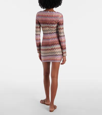 Missoni Zig Zag Lamé Minidress