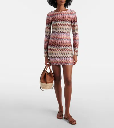 Missoni Zig Zag Lamé Minidress