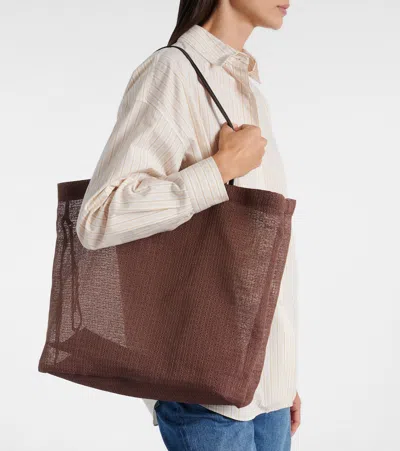 The Row Barn Mesh Tote Bag