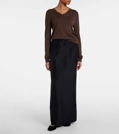 The Row Calf Hair Ballet Flats