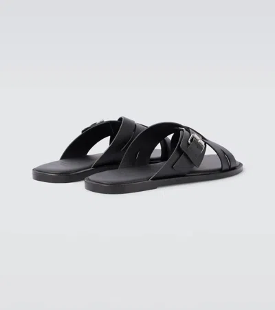 Christian Louboutin Emircross Leather Sandals