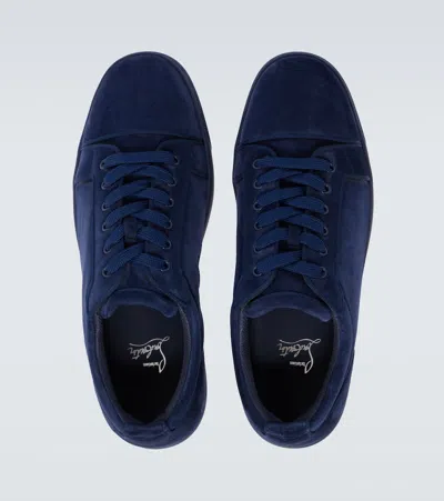 Christian Louboutin Louis Junior Suede Sneakers
