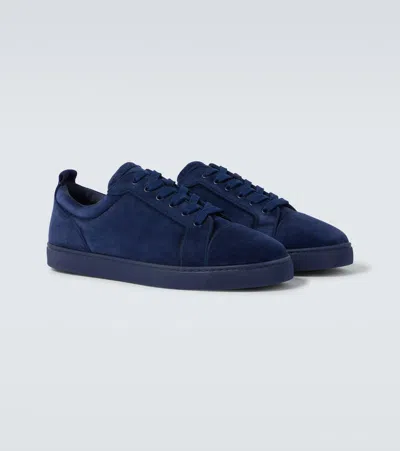 Christian Louboutin Louis Junior Suede Sneakers