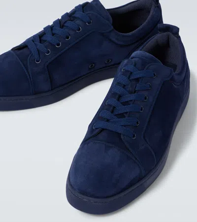 Christian Louboutin Louis Junior Suede Sneakers
