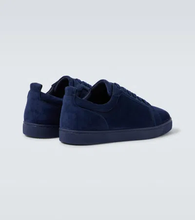 Christian Louboutin Louis Junior Suede Sneakers