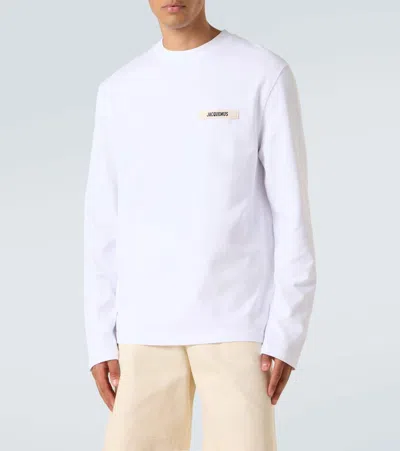 Jacquemus Le Tshirt Gros Grain Cotton Ls  T-shirt