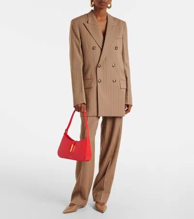 Demellier Tokyo Leather Shoulder Bag