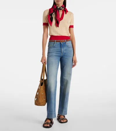 Valentino Nellcôte Studded Suede Sandals