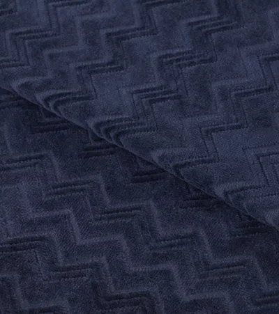 Missoni Chalk Set Of 2 Zigzag Cotton Terry Towels
